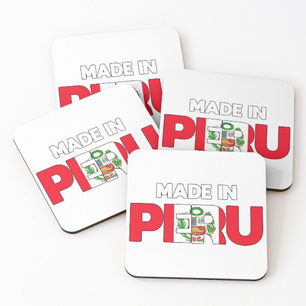 Item preview, Peru - Made in Peru (Flag) _023 designed and sold by travelingblog.