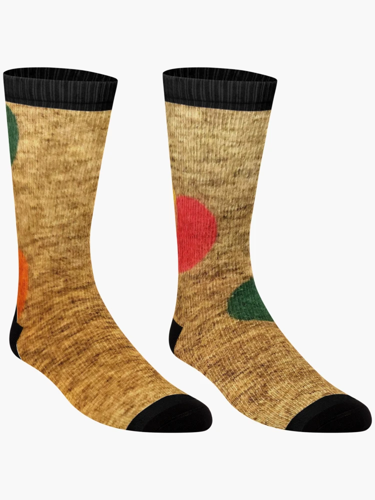 Thumbnail 3 of 5, Socks, Color Dots designed and sold by ThinkCommon.