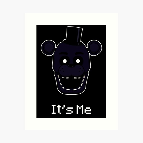 Five Nights at Freddy's - FNAF 2 - Shadow Freddy - It's Me Metal Print for  Sale by Kaiserin