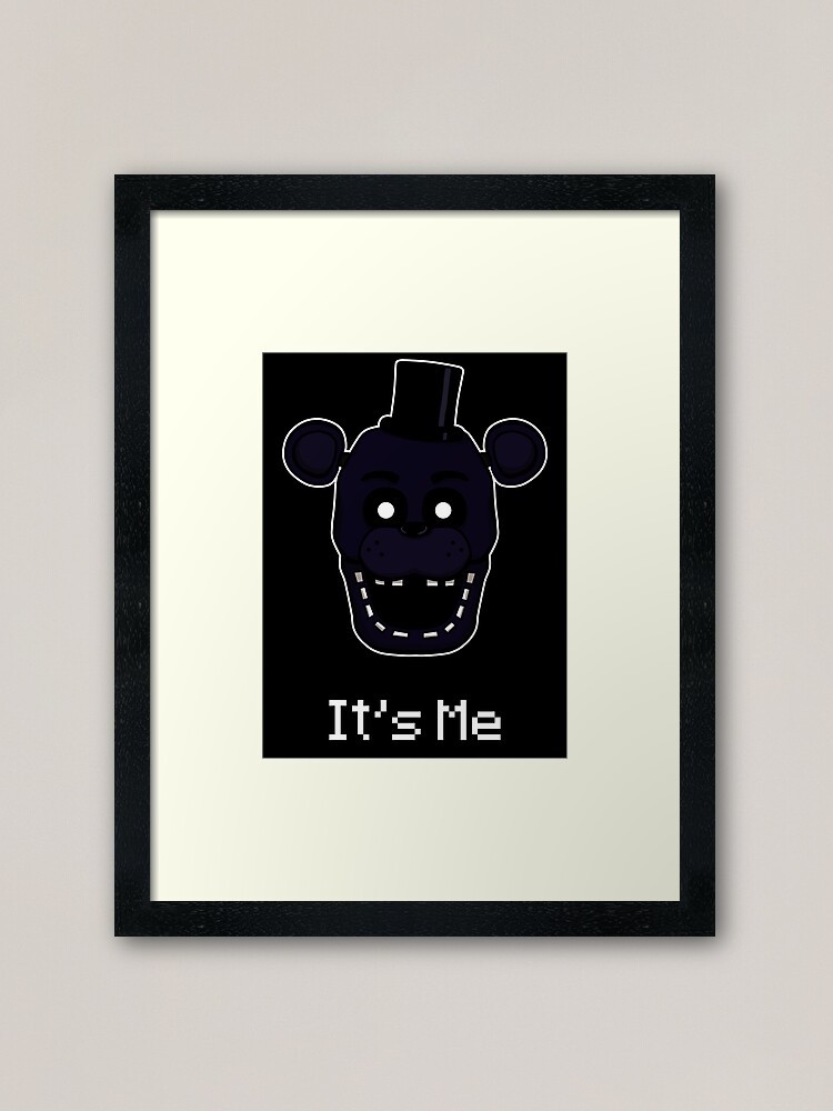 Five Nights at Freddy's - FNAF 2 - Shadow Freddy - It's Me | Metal Print