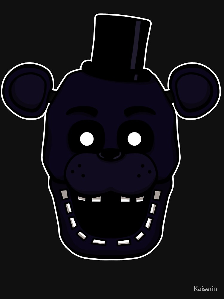 Golden Freddy Black Hat - Shadow Nightmare Phantom Withered Freddy