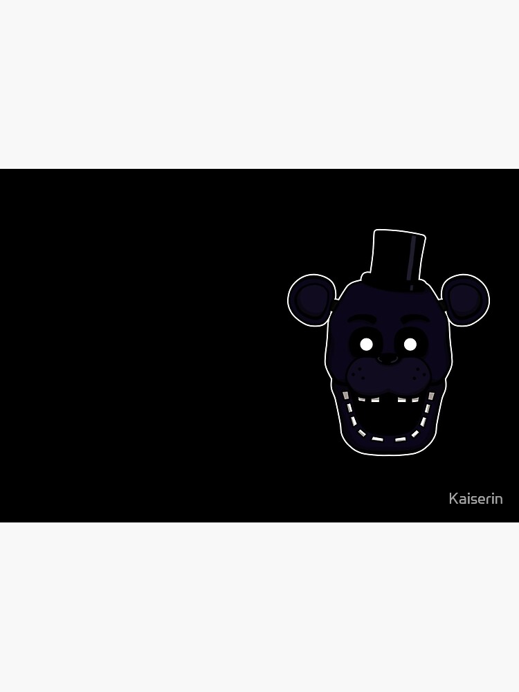 Five Nights at Freddy's - FNAF 2 - Shadow Freddy Metal Print for