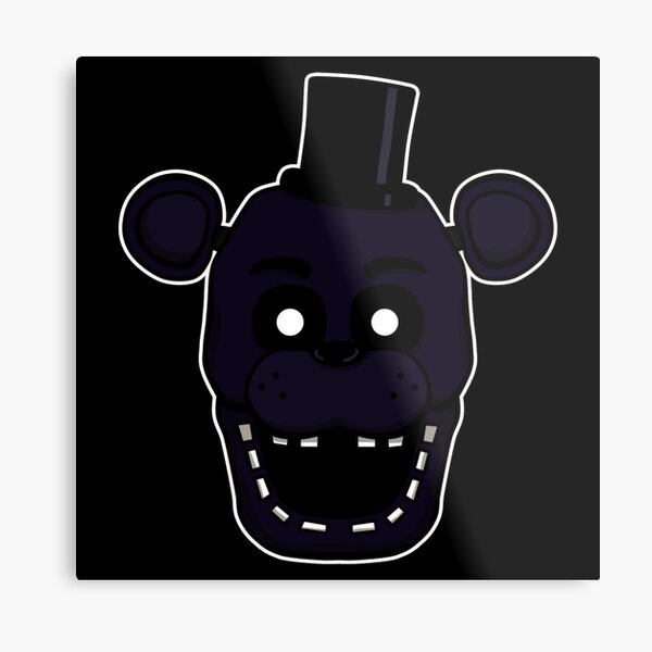 Five Nights at Freddy's - FNAF 2 - Shadow Freddy Metal Print for Sale by  Kaiserin