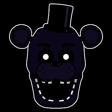 Shadow Freddy black Withered Version Handmade Fnaf Plush by 