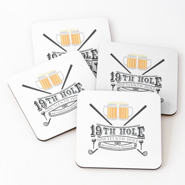 Item preview, 19th hole, golf, beer, friendsp, cold beer, mens  designed and sold by Pascally.