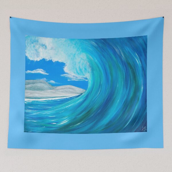 Item preview, Ride The Wave designed and sold by KerrySandhuArt.