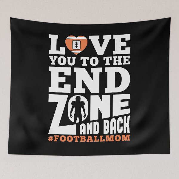 Item preview, Love You To The End Zone And Back 2 designed and sold by lsapparel.