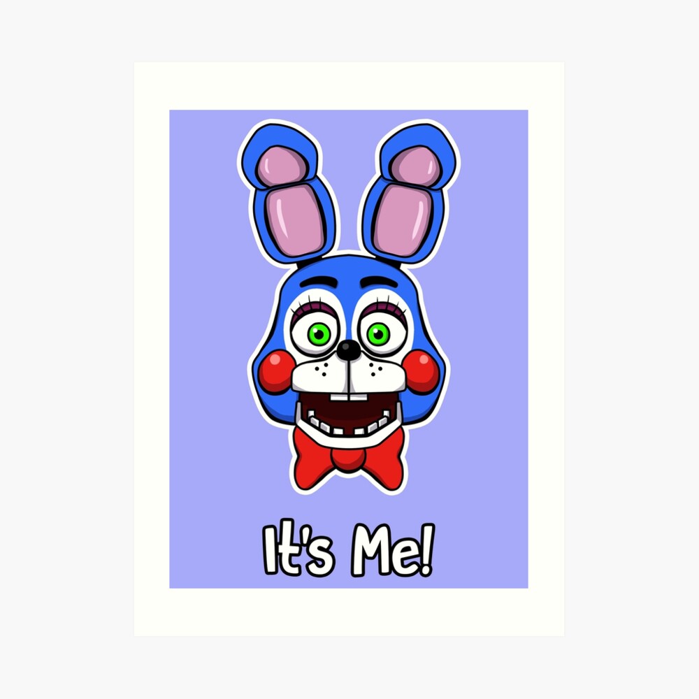 Sticker Design: Fnaf 2 Toy Bonnie! by CandyTime17 -- Fur Affinity [dot] net