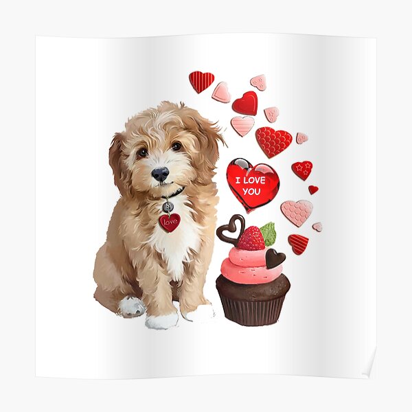 goldendoodle cupcakes