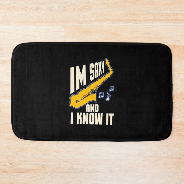 Artikelvorschau, Im saxy and I know it Jazz Saxophon  entworfen und verkauft von redshirtz.