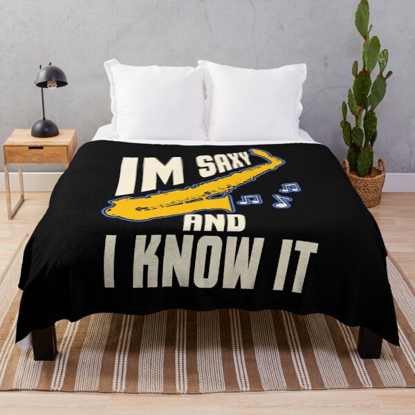 Item preview, In the saxy and I know it jazz saxophone designed and sold by redshirtz.