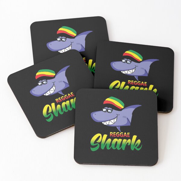 Item preview, Reggae Shark Rastafarian Music Jamaica Gift designed and sold by redshirtz.