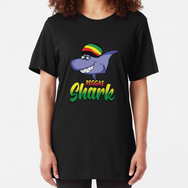 reggae shark tshirt