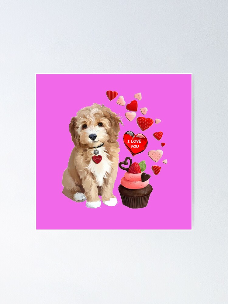 goldendoodle cupcakes