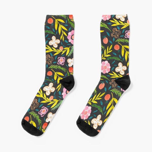 The painterly flowering Socks