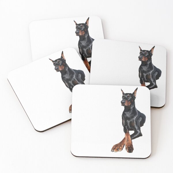 Item preview, Doberman Dog Dobermann Pinscher designed and sold by ElegantCat.