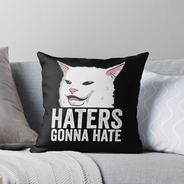 Item preview, Haters Gonna Hate Mad Cat designed and sold by Teeter-Totter.