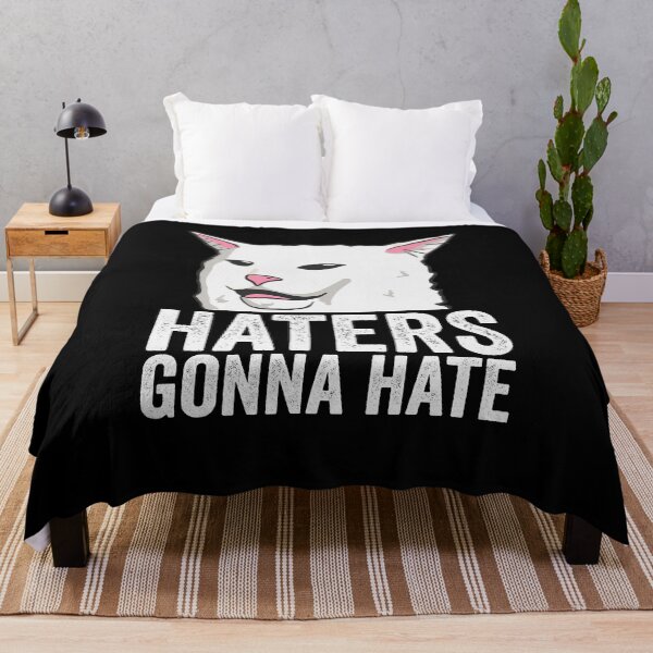 Item preview, Haters Gonna Hate Mad Cat designed and sold by Teeter-Totter.