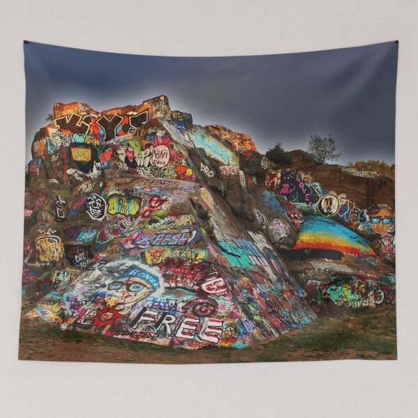 Item preview, Graffiti at Quincy Quarries aka The Q’s - Quincy, MA designed and sold by SouthShorePics.