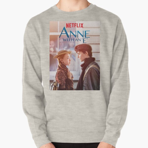 Anne con un póster E Sudadera sin capucha