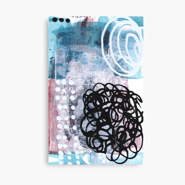 Blue Galaxy Canvas Print