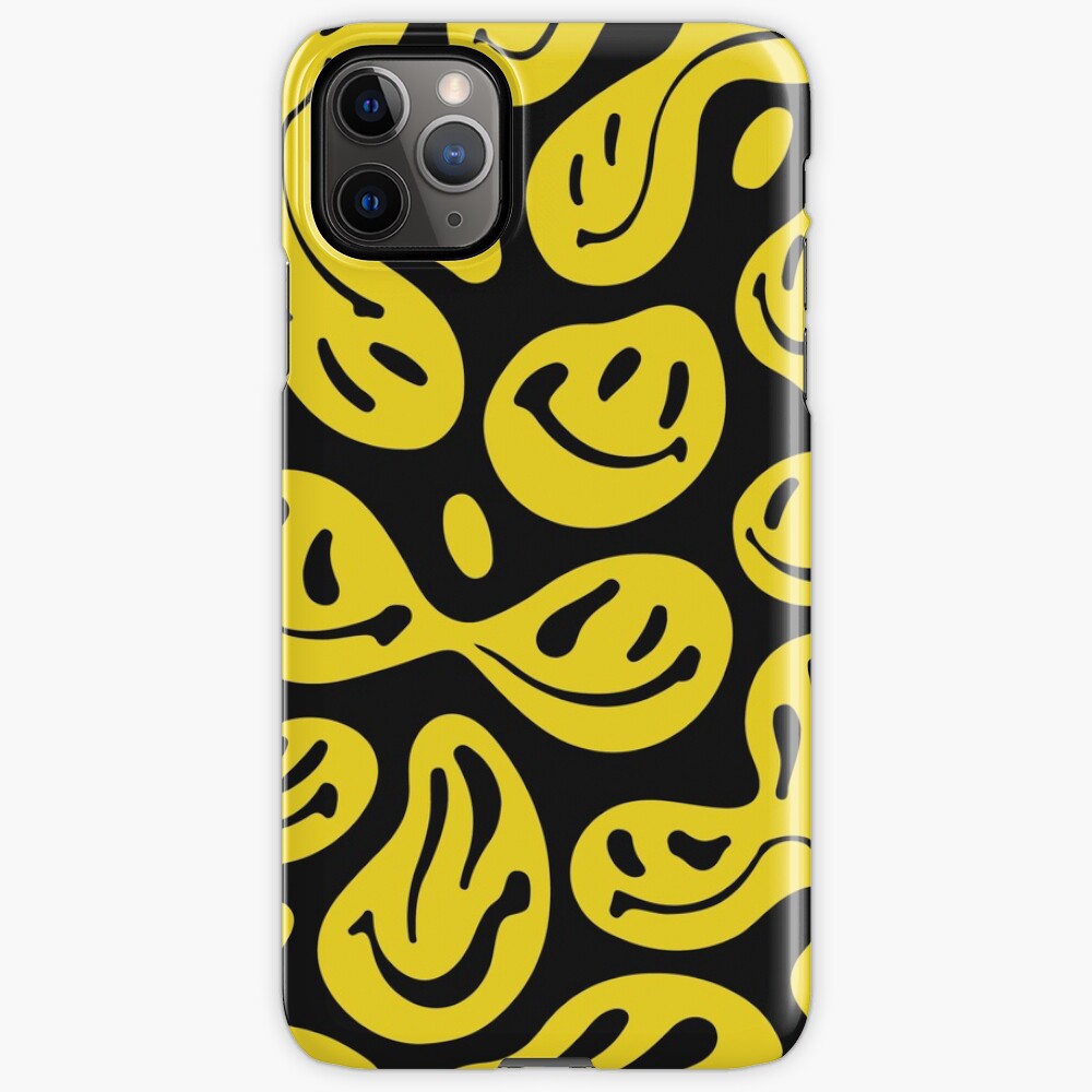 "Melting Smiley" iPhone Case & Cover by PaulyH Redbubble