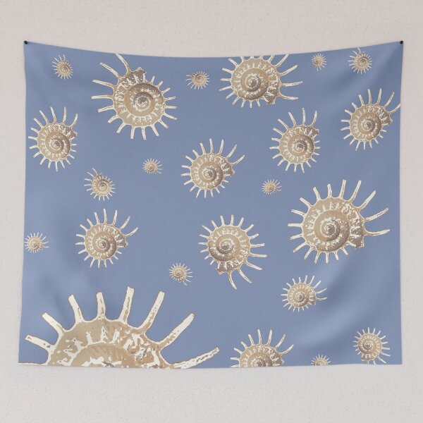Item preview, Solaris on blue by Chrissy Wild designed and sold by ChrissyWild.