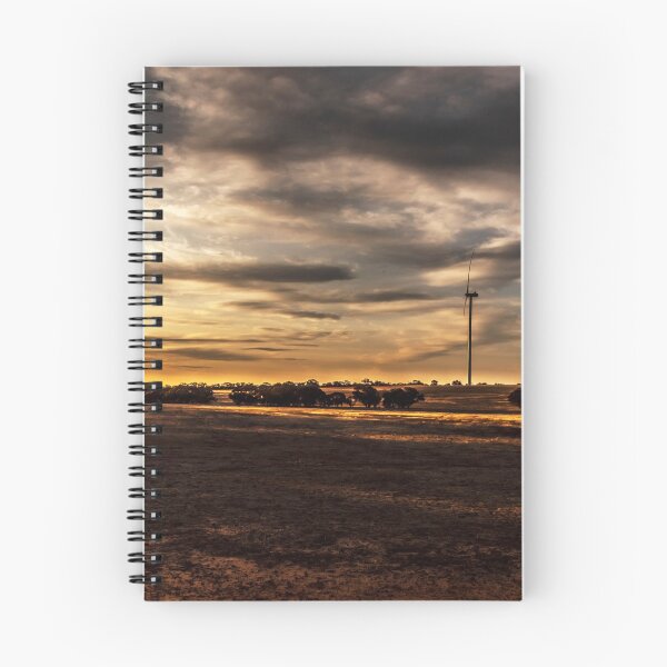 Item preview, Wind Turbines at Sunset designed and sold by Bevlyn.