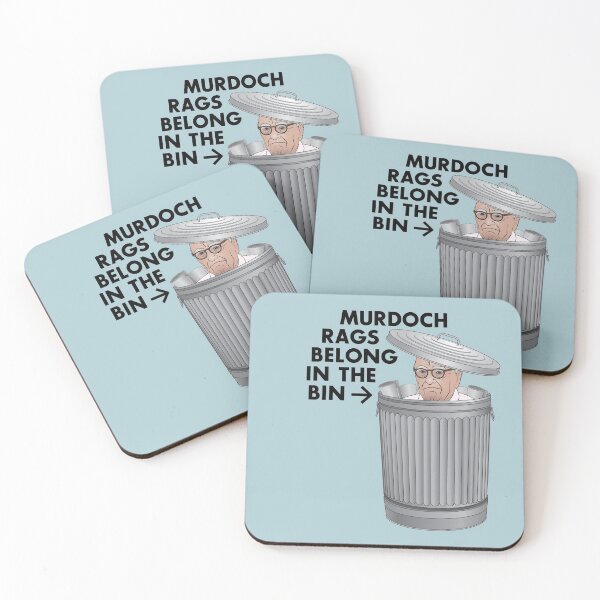 Item preview, Murdoch Rags Belong in the Bin designed and sold by OwlishArts.