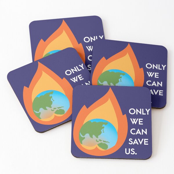 Item preview, Only We Can Save Us designed and sold by OwlishArts.
