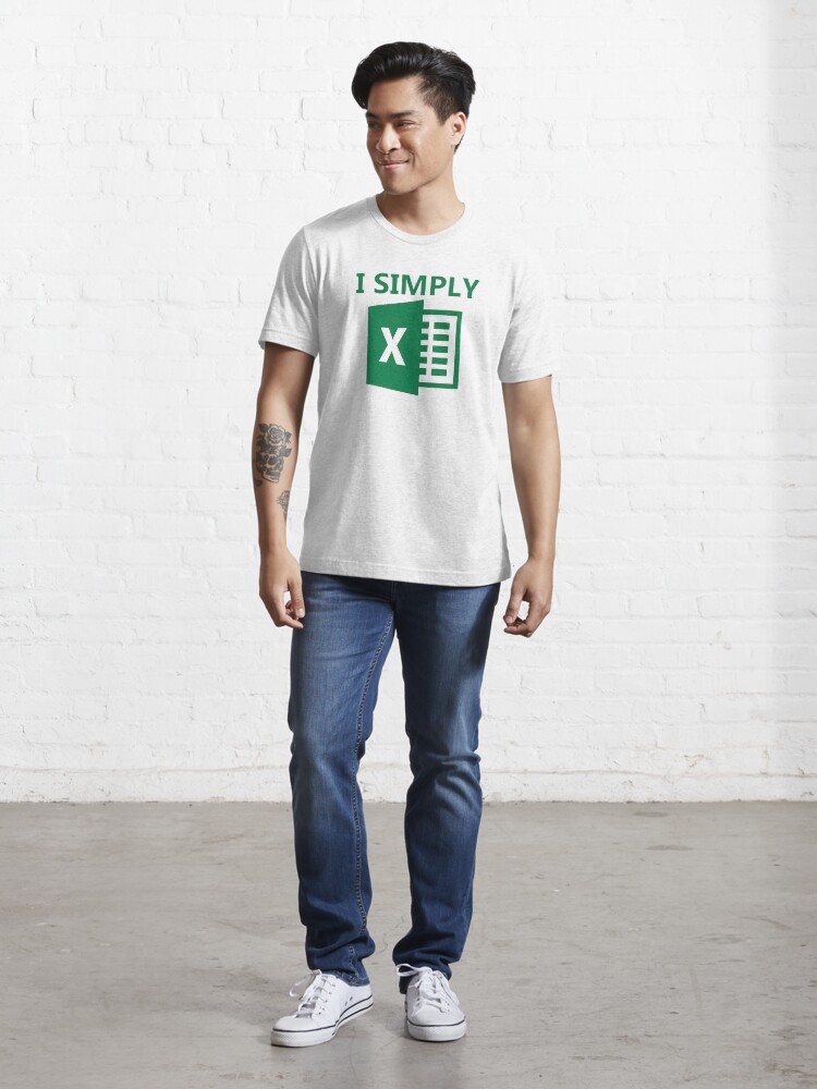 Alternate view of I Simply Excel Essential T-Shirt