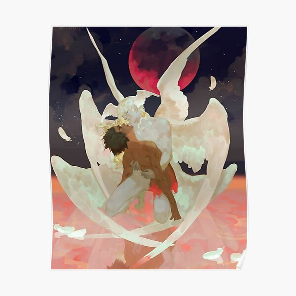 Angle blanc Poster