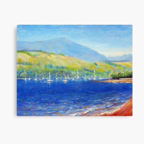 Rhu Marina Canvas Print