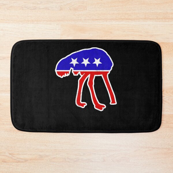 Item preview, Ostrich Head Under Sand GOP Republican Impeachment Acquittal designed and sold by d247.