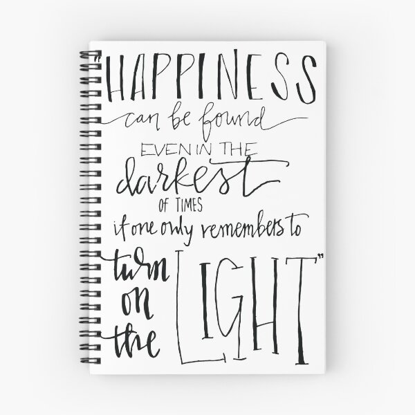 Item preview, Jk Rowling Happiness can be found if you turn on the light Quote designed and sold by Jamie Geyer.