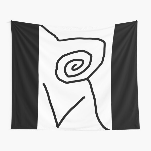 Nothingness Vortex Tapestry
