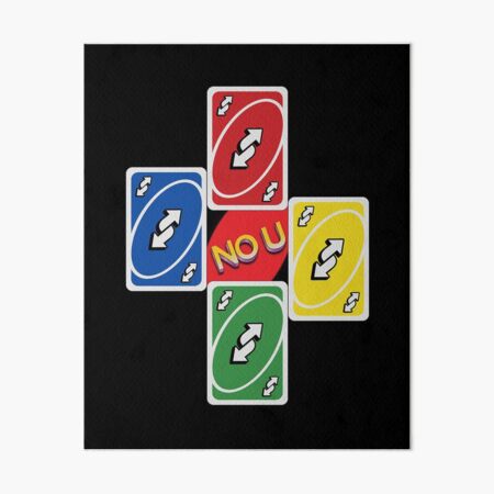 No U Meme Reverse Card Cross  Sticker for Sale by Altohombre