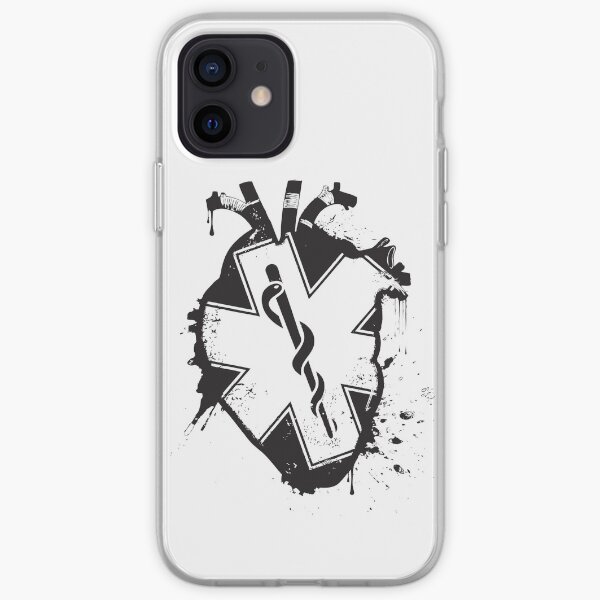 Stern des Lebens anatomisches Herz iPhone Flexible Hülle