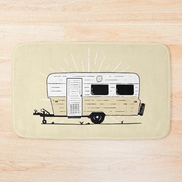 Item preview, Vintage Coronet Caravan Illustration designed and sold by Van Drawings.