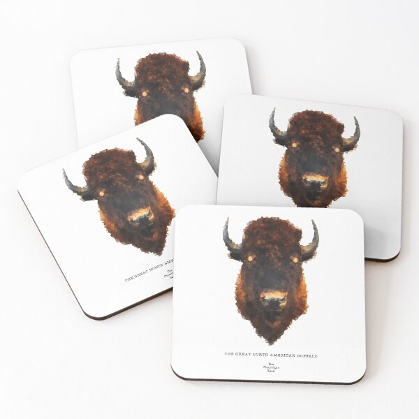 Item preview, The Great North American Buffalo designed and sold by TheMountainSoul.