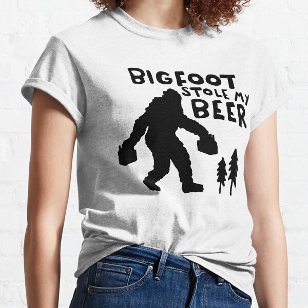 Bigfoot Stole My Beer Classic T-Shirt