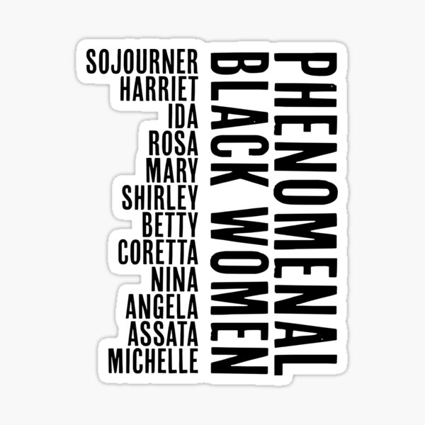 Item preview, Phenomenal Black Women, African American, Black History, Afrocentric designed and sold by UrbanApparel.
