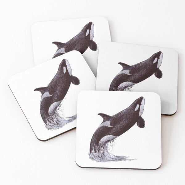 Item preview, Kalina the Killer Whale Scribble designed and sold by ArtyOrca.
