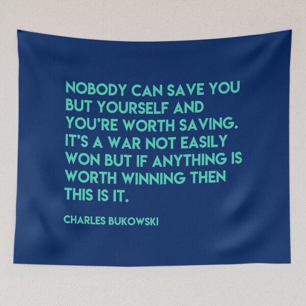 Item preview, Bukowski - Nobody can save you designed and sold by Skippingbird.