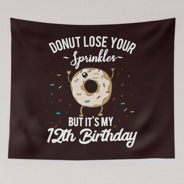 Item preview, Funny 12th Birthday Donut Twelfth Birthday Gift designed and sold by kiwi91.