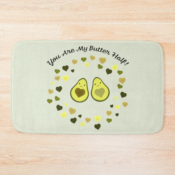 Item preview, Cute and Funny You are My Butter Half Avocado Love designed and sold by Hedgie Designs.