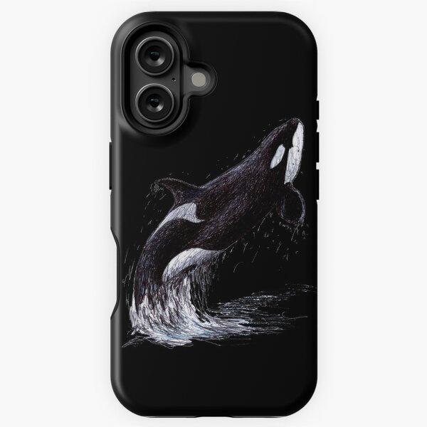 Item preview, Kalina the Killer Whale Scribble Black Version designed and sold by ArtyOrca.