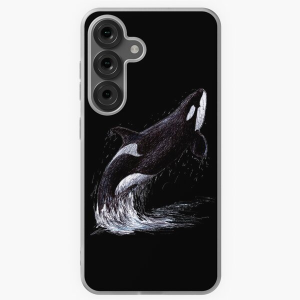 Item preview, Kalina the Killer Whale Scribble Black Version designed and sold by ArtyOrca.