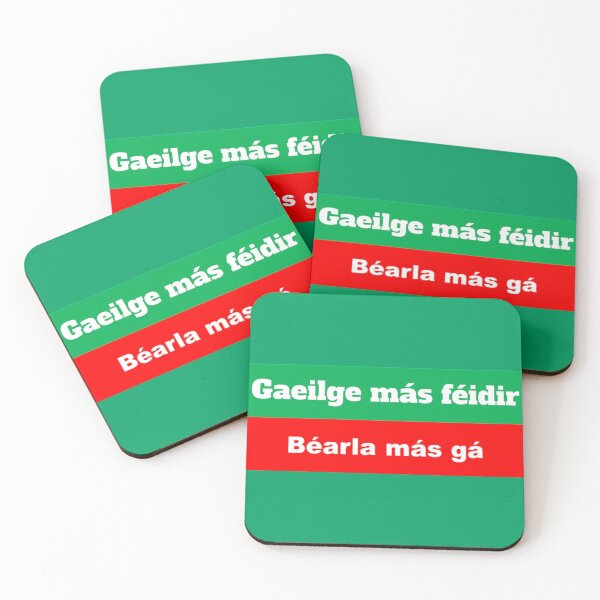 Item preview, Gaeilge más féidir Béarla más gá designed and sold by JockDove.