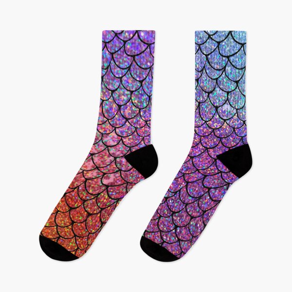 Item preview, Colorful Glitter Mermaid Scales designed and sold by maryedenoa.